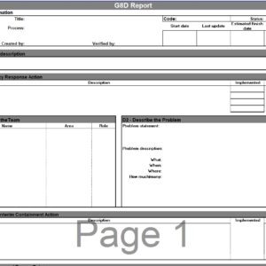 GD8 Format Excel Template